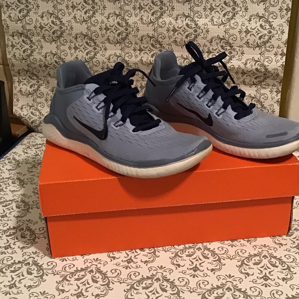 Nike Light Blue Running Shoes